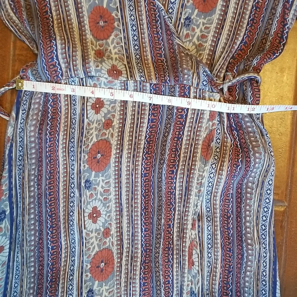 Patrons Of Peace Boho Wrap Maxi Dress - Picture 13 of 16
